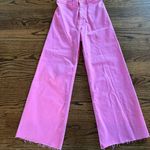 ZARA Pink  Marin Straight Jeans Photo 0