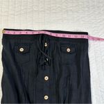 Rhapsody  Neutral Black Sleeveless Romper with pockets Photo 2