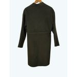 MNG · Small · Wool Blend · Belted Long Coat · Button Front · Olive Green Photo 4