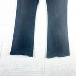 American Eagle Highest Rise Flare Jeans Size 6 Black Button Fly Photo 2