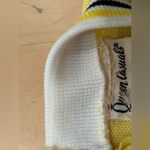 Vintage 60s Queen Casual Yellow Bee High Neck Mesh Athletic Midi Dress Photo 7