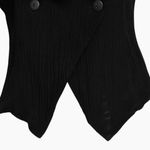 New York Style ✦ Vintage Black Ruffle Top Size M Photo 2