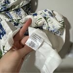 Veronica Beard NWOT Dewey Floral Cotton Belted Mini Dress in Off White Multi 12 Photo 6