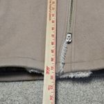 Wilfred Free Aritzia Shearling Lined Wool Coat XS Beige Zip Jacket Menchi Fabric Photo 10