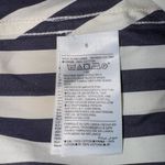 Banana Republic New NWT 100% Cotton Poplin Midi Striped Blue White Skirt-Sz 6 Photo 14