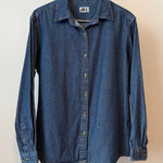 JOES sz XL Jeans Denim Shirt Long Sleeve Button Down Blue Cotton Classic Fit Photo 0