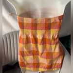 American Eagle Colorful Plaid Strapless Top by  Photo 2