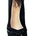 NEW Cliffs By White Mountain Patent Leather Slip On Wedge Pumps Black Size 6 Photo 1