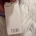 Tobi Structured Cut Out Bra Purple Photo 5