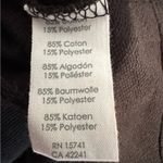 P.J. Salvage  Lightning Bolt & Star Black Sweatshirt Distressed Hem Design Small Photo 3