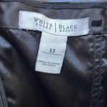 White House | Black Market COPY -  Elegant Black Strapless Cocktail Dress Size 12 Photo 3