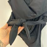 Eloquii NWT Black One Shoulder Twist Tie Front One-Peice Swimsuit Size 18 Photo 4