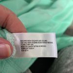 Made for life  Sea Foam Green & Gray Quarter Zip Fleece Jacket Size Medium Photo 6