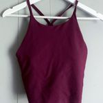 Old Navy  Active Halter Neck Tank Top Burgundy M Photo 0