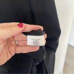 Eileen Fisher  Viscose Ponte Sheath V Neck Sleeveless Dress Black Photo 3