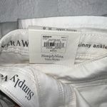 Simply Vera, Vera Wang Simply Vera Vera Wang Women’s Skinny Ankle Jeans - White (Size 0) Photo 2