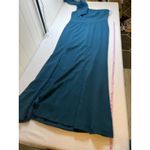 Dress the Population NEW! Georgina One-Shoulder Maxi Dress in Peacock blue XXL Photo 11