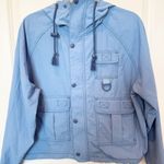 Toad & Co Womens Lightweight Hooded Jacket Size Small Blue Spring Rain Outdoors Photo 1