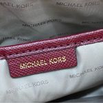 Michael Kors Jet Set Dark Berry Leather Zip Chain Crossbody Bag Photo 10