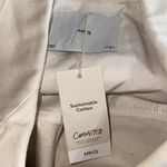 Mango NWT MNG Oversized cotton jacket ECRU LARGE Photo 10