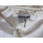 Minuet Ivory Homecoming Dress NWT Size Small Cream Formal Mini Dress Photo 5