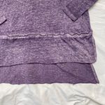 Pink Rose  Early 2000's Whimsygoth Grunge Purple Sheer Distressed Long Sleeve S Photo 2