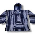 Baja Sweater Size Small Baja Hoodie Mexico Mexican Style Knit Sweatshirt W/ Flaw Multiple Photo 0