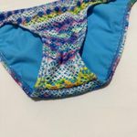 Venus Women’s  Blue Multicolor Swimsuit Bikini Bottom Sz 2 NWOT Photo 1