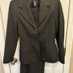 The Limited  black work suit size xs blazer and size 0 pants Photo 0
