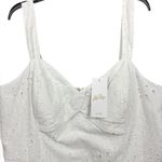 Lilly Pulitzer  $218 Rocko white eyelet romper dress 12 M L Photo 2