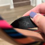 Gianni Bini  Arleena striped Ankle Strap Block Heel Sandals black multicolor 7 Photo 6