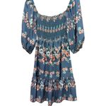 A. Calin‎ by Flying Tomato super cute floral dress long sleeve Blue Photo 4