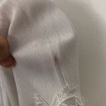 For Love & Lemons  Hayley Lace & Eyelets Blouse in White Size Small Photo 5