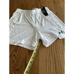 Under Armour HeatGear Athletic Shorts Women's White New with Tags Sheer Size S Photo 7