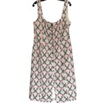 The East Order Tarshie Floral White print Sleeveless Midi Dress Size 3X Photo 3