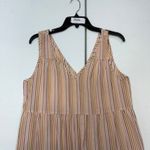Marine layer  Corinne Seersucker striped  Maxi Dress casual  Medium Photo 1