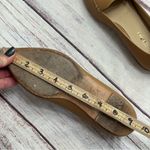 M. Gemi Pointed Toe Flats Calf Leather Tan Size 35 = US 5 Photo 5