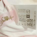 Japanese Swankiss Gyaru Pastel Pink Lace One Piece Halter Off Shoulder Swimsuit Photo 6