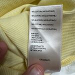 Anthropologie  Maeve Yellow Ribbed Knit Top Photo 3