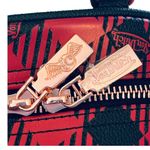 Von Dutch NEW Red & Black Plaid HANDBAG Bowling Bag Crossbody Satchel Purse NWT Photo 10