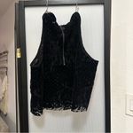 Free People  Womens Walk This Way Halter Top Lace Shirt XS Photo 4