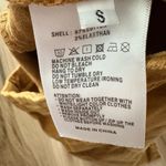 Brandy Melville  Camel Corduroy A-Line Mini Skirt Scalloped Hem Fall Casual Photo 6