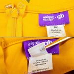 Unique Vintage Gwynnie Bee Yellow Star Print Fit-And-Flare Dress, 0X Photo 12