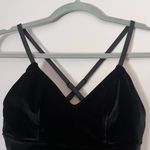 Beyond Yoga NEW Velvet VIP Long Line Adjustable Strap Sports Bra Black XS Photo 3