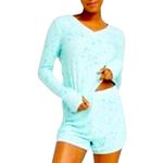 Colsie Light blue/Green Starry Pajama Set Green Photo 1