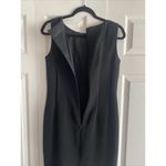 Maggy London Maggy‎ London Women's 4 Black Sheath Dress Ruffle Cocktail Event Formal Career Photo 4