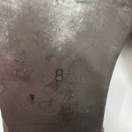 Vintage western mules clogs blue suede heeled studded 8 leather concert rodeo Photo 11