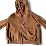 SheIn brown zip up Photo 0