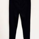 Spanx  Faux Leather Front Ponte Knit High Rise Leggings Contemporary Black Large Photo 8