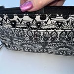 Sakroots  Black and White Ikat Print Long Zip Wallet/Wristlet‎ Photo 4